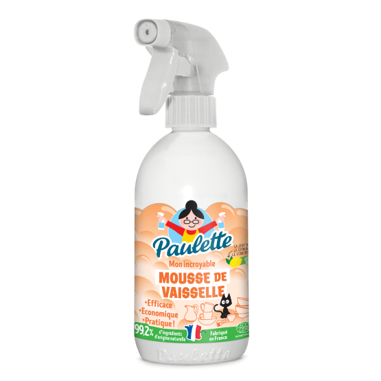 Mousse de Vaisselle Citron Concombre - 500 mL