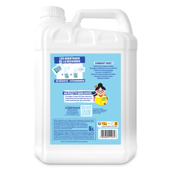 Vinaigre ménager Citron - 5 L