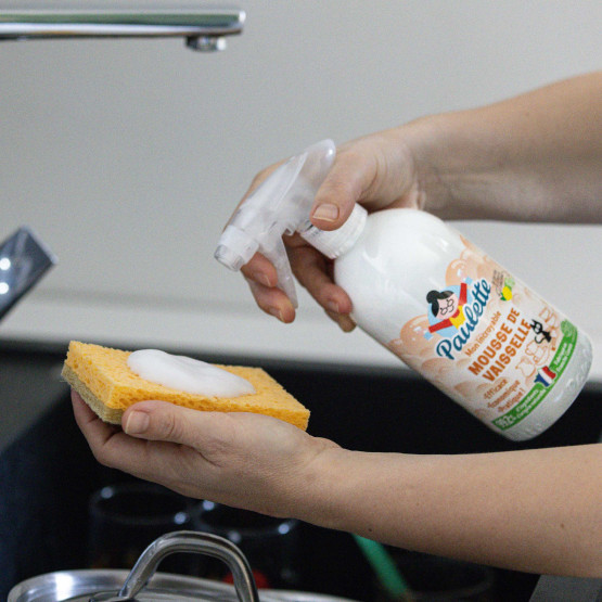 Mousse de Vaisselle Citron Concombre - 500 mL