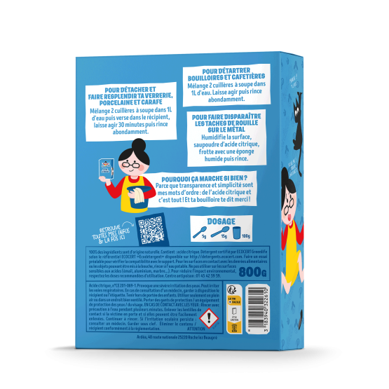 Acide Citrique - 800 g