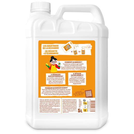 Savon Noir Fleur d’Oranger - 5 L